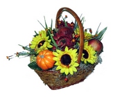 Rustic Pumpkin Apple Basket